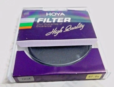 Hoya 67mm ND4 NDX4 ND-4 Lens Filter Neutral Density Japan OEM Genuine ND 4 67 mm - Image 1 of 3
