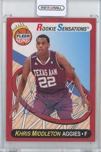 2012-13 Fleer Retro Basketball Khris Middleton Autographs