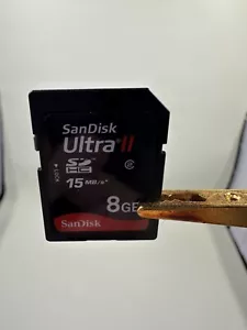 1pcs 8gb Sandisk ULTRA II 15mb/s Compact flash CF I memory card FOR NIKON CANON - Picture 1 of 2