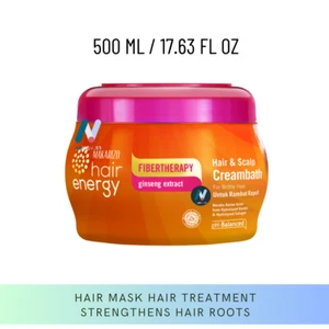 MAKARIZO Hair Mask GINSENG Keratin Strengthens Hair Roots Nourished Softer 500ml - Picture 1 of 18