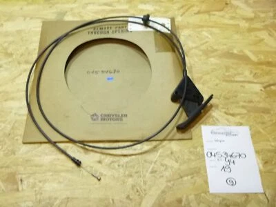 Dodge Spirit Shadow Chrysler LeBaron cable tren capó cerradura capó Foto 1 de 4