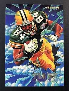 1995 Fleer #2 Sterling Sharpe Pro-Visions Hall Of Fame Green Bay Packers - Bild 1 von 2