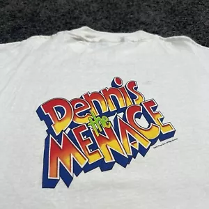 Vintage Dennis The Menace Tshirt Large Warner Bros - Picture 1 of 8