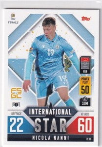Topps Match Attax Road To Nations League 101 2022 Nr. 98 Nicola Nanni