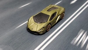 Hot Wheels Lamborghini Sian FKP 37 Metalflake Green 1:64 Diecast Model Car #85 - Picture 1 of 8