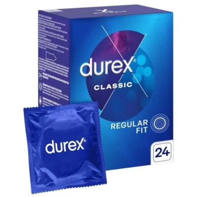 Preservativos Durex Classic, 24 unidades