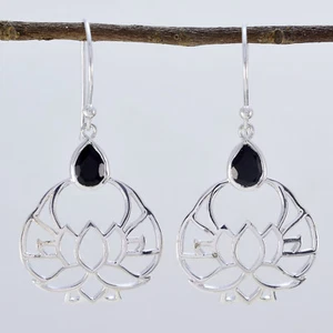 fine-looking Black Onyx 925 Sterling Silver Black supplies CA gift - Picture 1 of 1