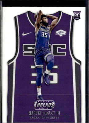2018-19 Panini Threads #144 Marvin Bagley III Rookie Sacramento Kings - Image 1 of 2