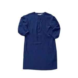Diane Von Furstenberg DVF Silk Shift Dress Modest 3/4 Length Sleeves Siz… - Picture 1 of 6