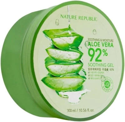 Nature Republic Soothing and Moisture Aloe Vera 92% Soothing Gel - 10oz - Image 1 of 3