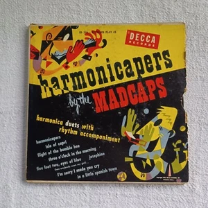 Harmonicapers by the Madcaps 2 Extended Play 7" 45rpm Vinyls Decca Records HTF - Picture 1 of 7