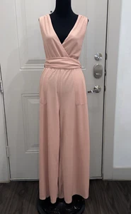 KORI Jumpsuit Pockets Adjustable Straps, Wide Leg, Size Medium / Large NWTS - Picture 1 of 21