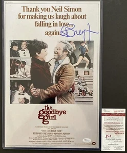 Richard Dreyfuss Signed 11X17 The Goodbye Girl Movie Poster Photo - JSA Hologram - Picture 1 of 5