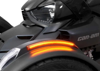 Show Chrome Slayer Front Fender LED Light Amber Can-Am 2019-2023 Ryker 41-187A - Image 1 of 2