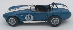 Rare! ERTL 1/18 Scale Shelby Cobra 427 Metallic Blue 1965 Diecast - Picture 1 of 10