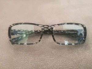 Alain Mikli Full Rim Eyeglasses Model A0464 Color Crystal Black Strips 50-17 - Picture 1 of 4