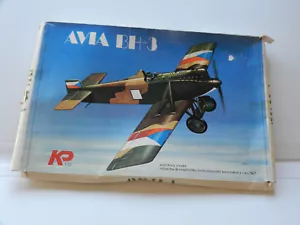 KP 1/72 AVIA BH 3 AIRPLANE MODEL KIT Open Box Sealed Kit - Picture 1 of 3