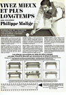 Publicité Advertising 108  1985   Les Billards Philippe Malige