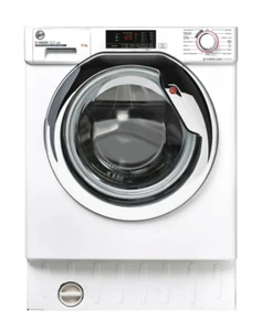 Hoover HBWS49D1ACE Integrated Washing Machine 9kg 1400 Spin - White 27375 - Picture 1 of 11