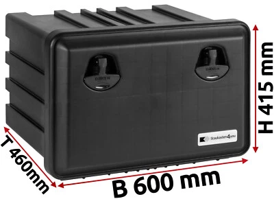LKW Staukasten Staubox Kunststoff Daken Just 600 Werkzeugkasten 600x415x460mm  - Bild 1 von 4
