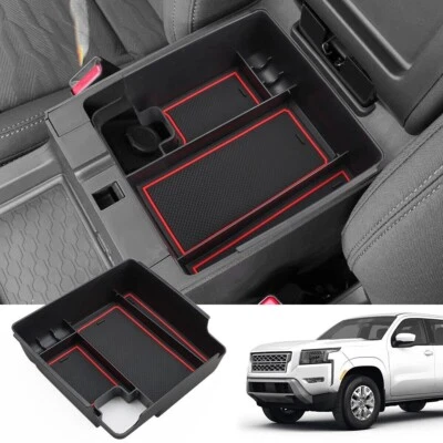 ARIDOSE for Nissan Frontier 2022 2023 Accessories Center Console Tray Box Trim - Image 1 of 4