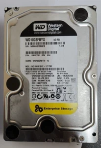 EMC 118032791 Rev A04 WD1003FBYX-01Y7B0 1TB 7.2K RPM 3.5" SATA Hard Disk Drive - Picture 1 of 1