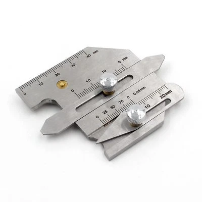 WELDINGSTOP HJC-40 Welding Seam gauge Bead Gage Weld pit test ulnar inspection ruler