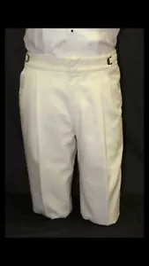 Men's Ivory Tuxedo Pants Dinner jacket Trousers Cruise TUXXMAN - Picture 1 of 1