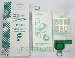 6 ORIGINAL VORWERK KOBOLD VK 140-150 TÜTEN + 6 DÜFTE VK 150 VK140  - Bild 1 von 1