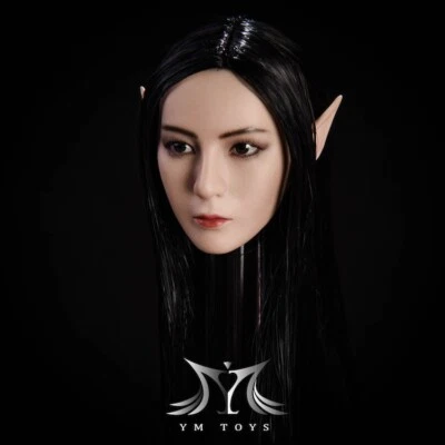 YMTOYS YMT09B 1:6 Female Head Sculpt ELF Ear Girl For 12in Suntan Action Figure - Image 1 of 4