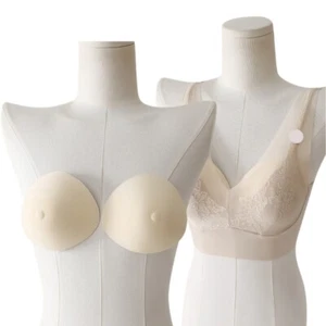 Realistic Breast Form Mastectomy Prosthesis Fake Boobs for Crossdresser Cosplays - Picture 1 of 10