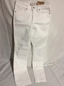 L.O.G.G Label Of Graded Goods White Slim Fit Cropped Jeans Women's Size 4 NEW - Picture 1 of 6