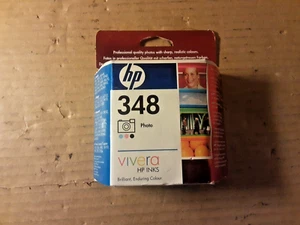 HP 348 Vivera Photo Ink Cartridges Tri Colour C9369EE Genuine New Ink Office - Picture 1 of 7