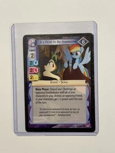 My Little Pony #104 SR Trading Card It’s Time To Be Awesome - Picture 1 of 9