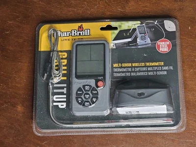 Char-Broil NIP Multi-Sensor Wireless Thermometer With Stainless Steel Probe - Image 1 of 2