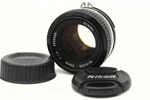 【Near MINT】Nikon Ai AI NIKKOR 50mm f/1.4 MF Standard Lens for F Mount from Japan - Picture 1 of 18