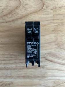 Cutler Hammer /Eaton BD2020 Type Bd Duplex Breaker 2-20a/1 Pole 120 - Picture 1 of 3