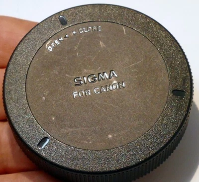 Sigma  Rear Lens Cap for New ART DG Design for Canon EOS EF  35mm 50mm f1.4 135m - Image 1 of 4