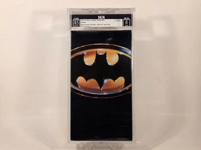 Batman VHS IGS Graded 8.5/8 Mint Factory Sealed! 1989 - Image 1 of 3