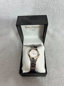Juicy Couture Black Label, Women's Rose Gold and Silver Dainty Watch - Brand New - Picture 1 of 6