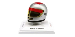 True Scale 1:8 HELMET MARIO ANDRETTI FORMULA 1 1978 TEAM LOTUS TSM - Picture 1 of 2