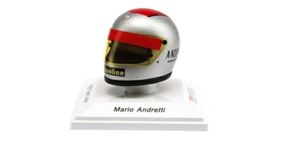 True Scale 1:8 HELMET MARIO ANDRETTI FORMULA 1 1978 TEAM LOTUS TSM - Image 1 of 2