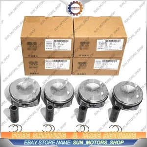 GENUINE Pistons & Rings STD Φ82.51mm Φ23mm For VW GLI GTI Audi A5 A3 A4 2.0 TFSI - Picture 1 of 4