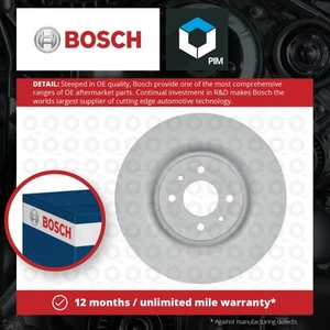 2x Brake Discs Pair Vented fits PEUGEOT 208 GTi, Mk1 1.6 Front 14 to 18 323mm - Picture 1 of 6