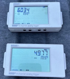 2er Pack Onset HOBO 4 UX120-006M Kanal Analog Datenlogger - Bild 1 von 7