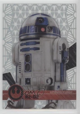 2017 Topps Star Wars High Tek Form 1 Pattern 2 R2-D2 #25 0o1 - Image 1 of 3