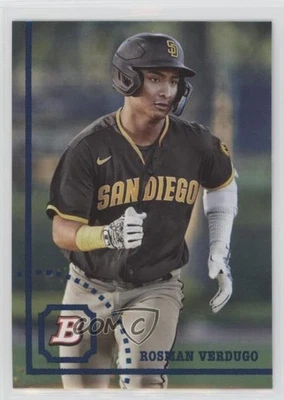2022 Bowman Heritage Prospects Image Swap Variation Rosman Verdugo #BHP-141 - Image 1 of 2