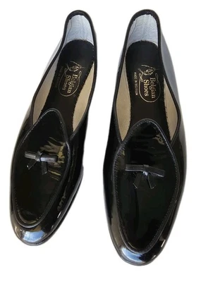 Zapatos Belgas Charol Negro Talla 6 1/2 M Mujer NUEVO Foto 1 de 4