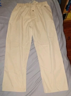 Pantalones de pijama Polo Ralph Lauren para hombre pequeños tostados caqui recto logotipo de pony Foto 1 de 4