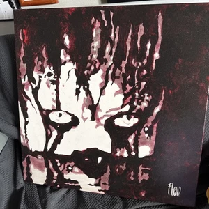 It Pennywise acrilico su tela 24” x 24” di Artist Fleu 2019 - Foto 1 di 4